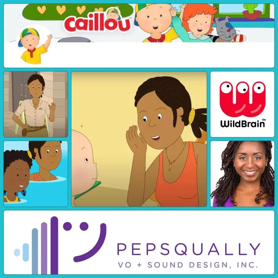 Sophia Thomas voices JASMINE in 2 episodes of CAILLOU