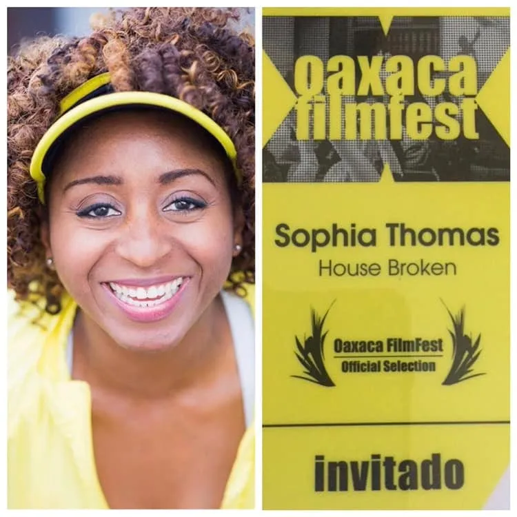 Sophia Thomas: Co-Producer & actress playing Sara in HOUSE BROKEN