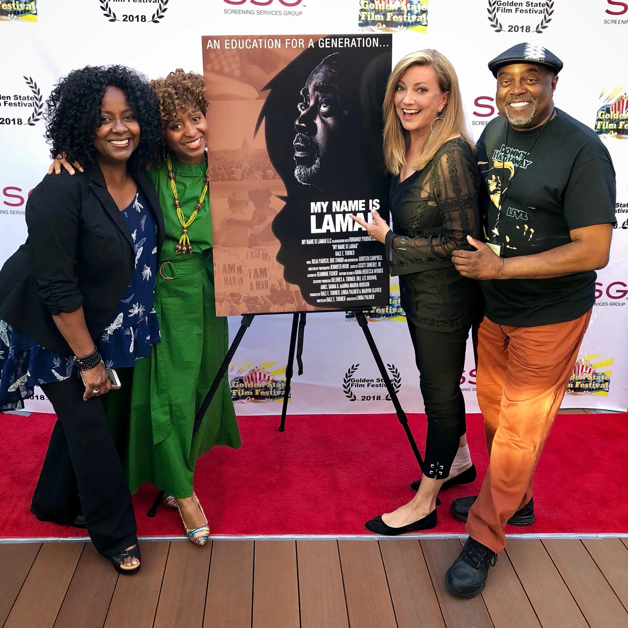 Red carpet at the Golden State Film Festival