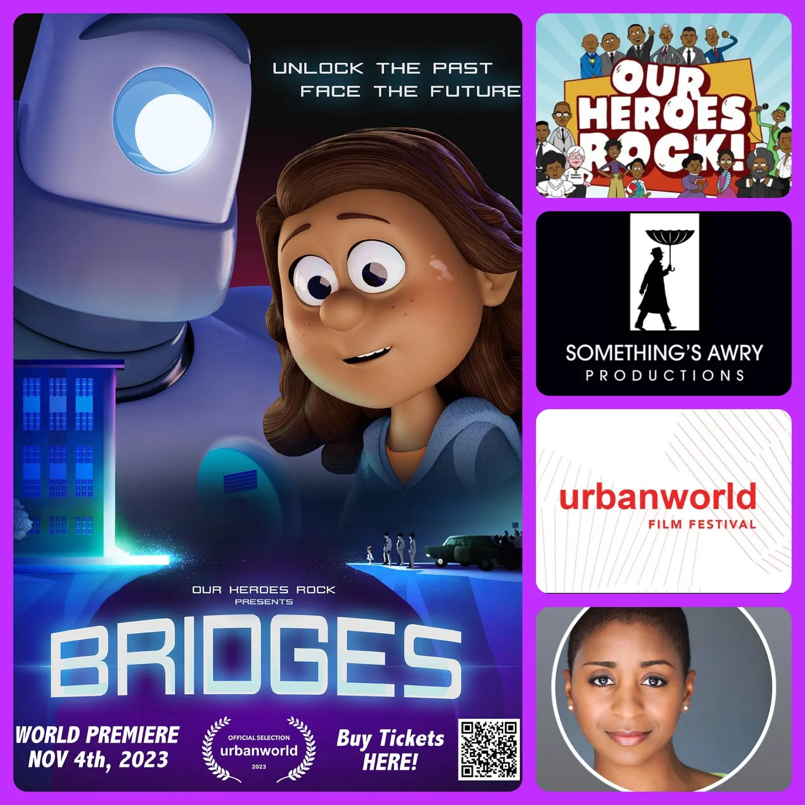 Sophia Thomas plays I.R.I.S.