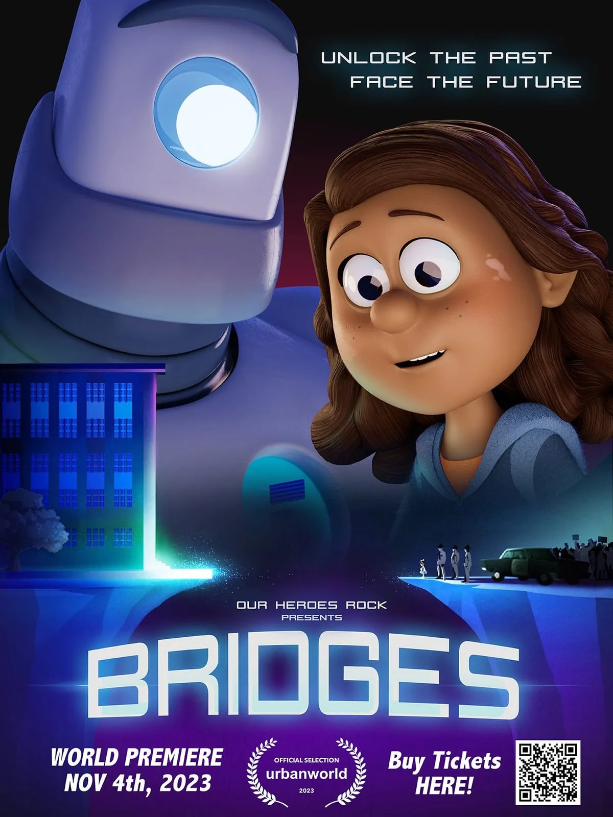 Sophia Thomas plays I.R.I.S.