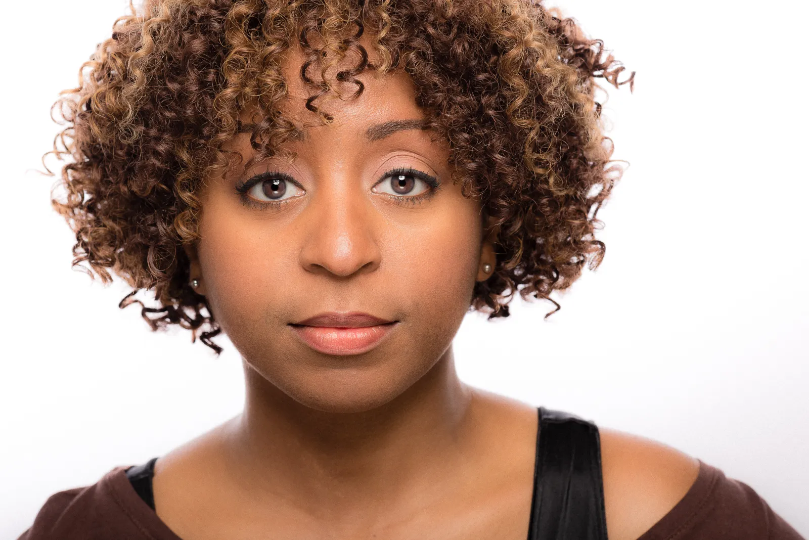 Studio portrait of Sophia Thomas