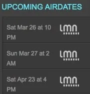 Upcoming airdates on Lifetime Movie Network (LMN): Sat Mar 26 at 10 PM, Sun Mar 27 at 2 AM and Sat Apr 23 at 4 PM